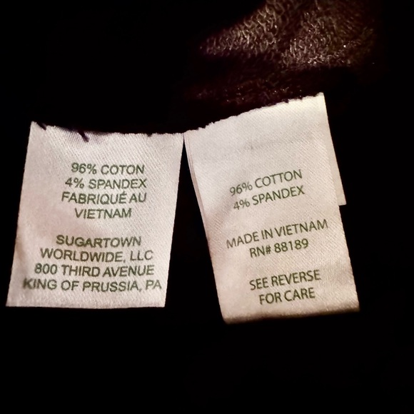 EUC Lilly Pulitzer ONYX Skipper Popover, beautiful black! LARGE, Lace Sleeves - Picture 9 of 11